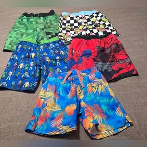 Assorted Kids BOYS Printed SWIM Shorts